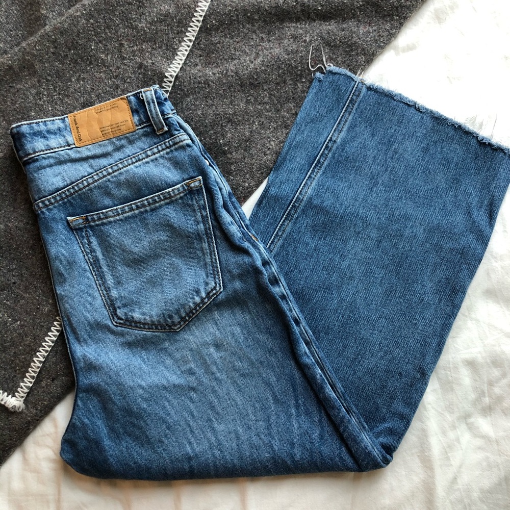 Frank & Oak Nina Wide Leg Jeans